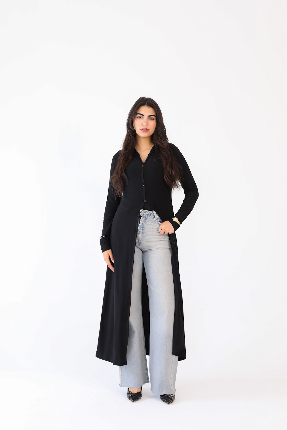 Contour Cardigan black