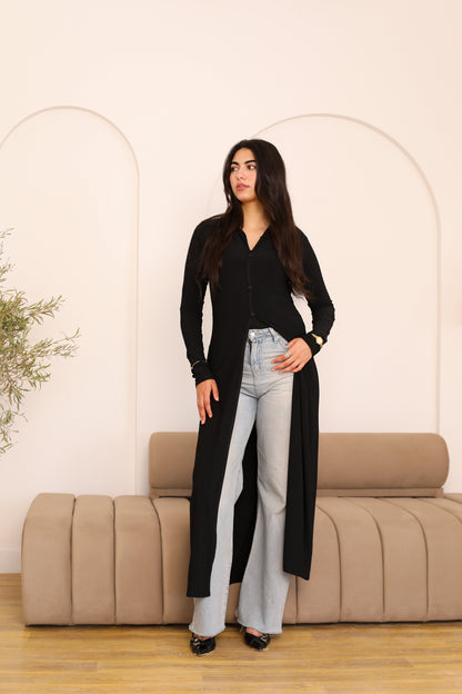 Contour Cardigan black