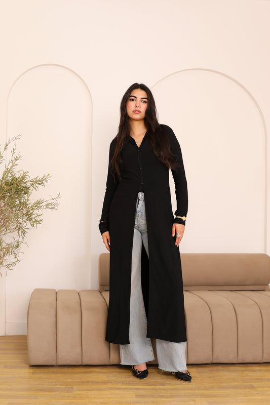 Contour Cardigan black