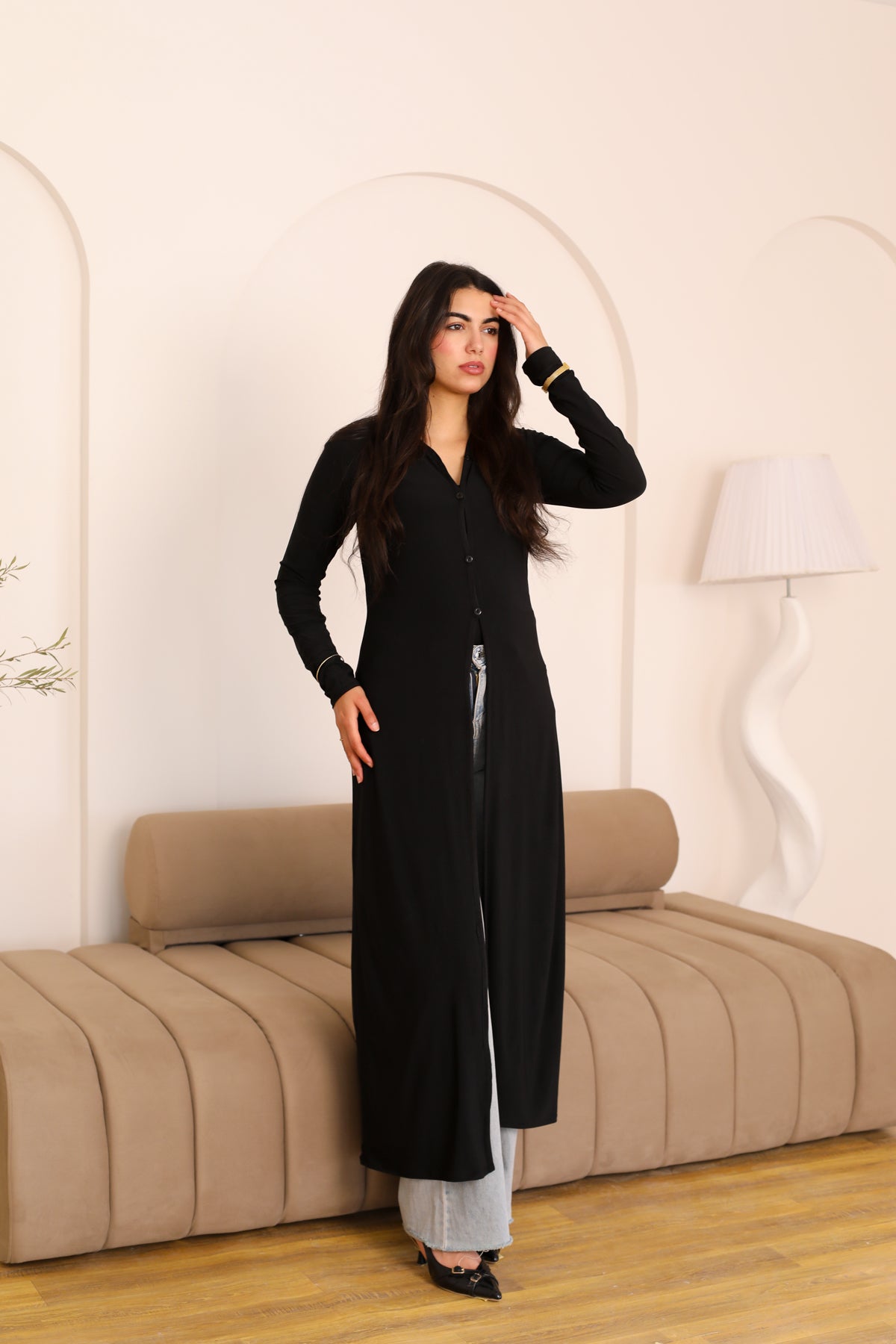 Contour Cardigan black
