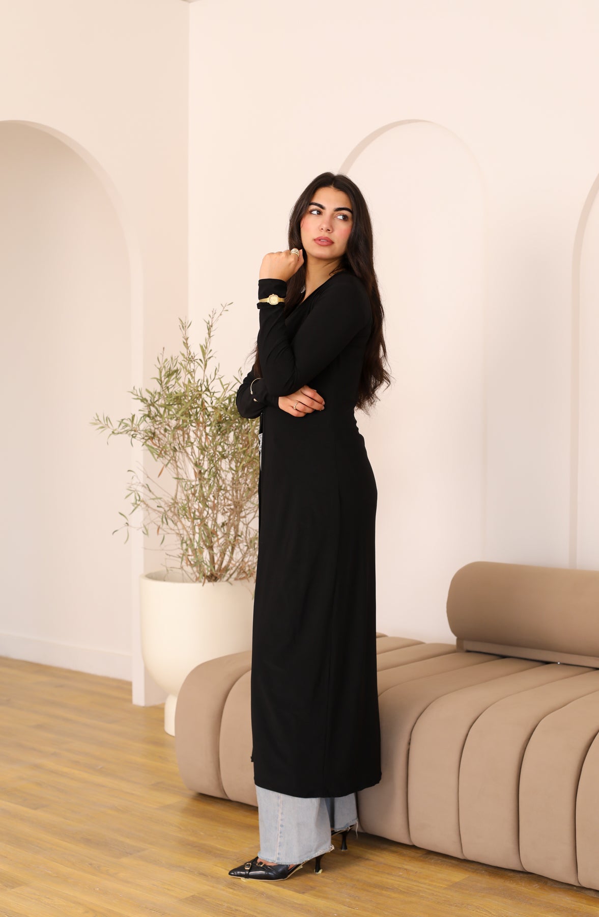 Contour Cardigan black