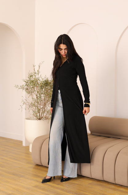 Contour Cardigan black