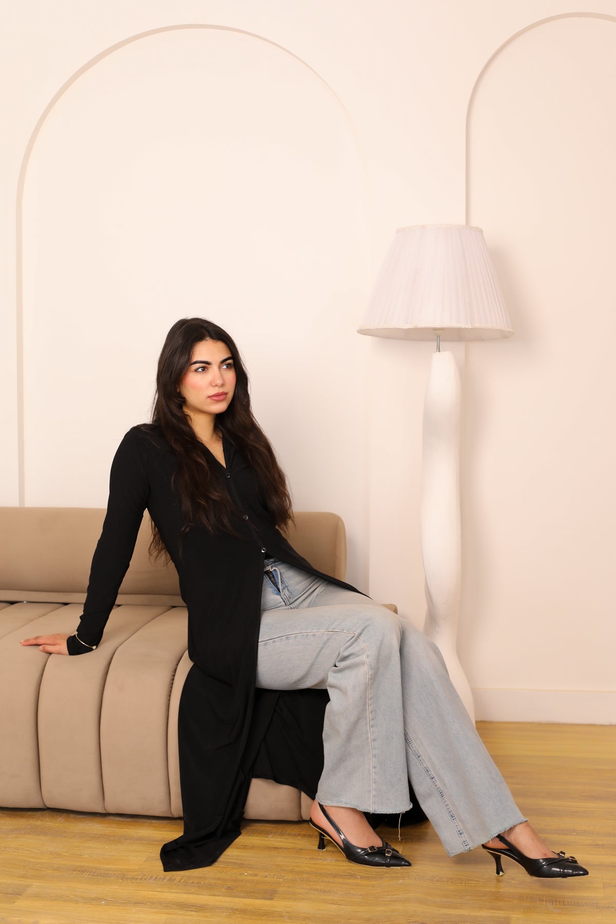 Contour Cardigan black