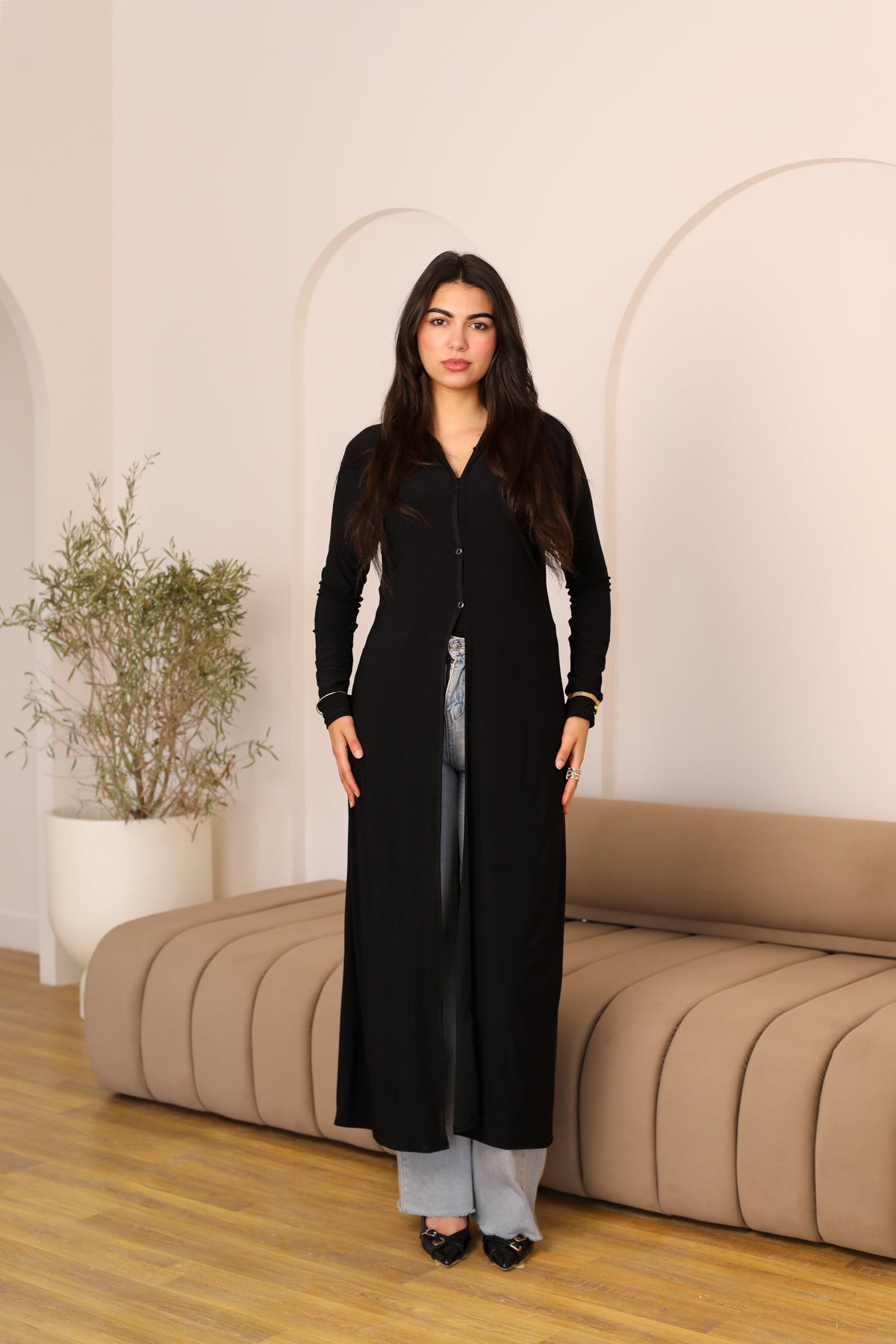 Contour Cardigan black