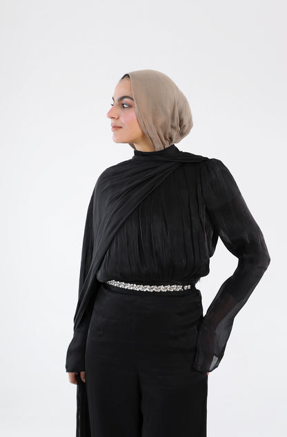 CLASSY NIGHT SET black