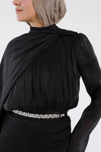 CLASSY NIGHT SET black