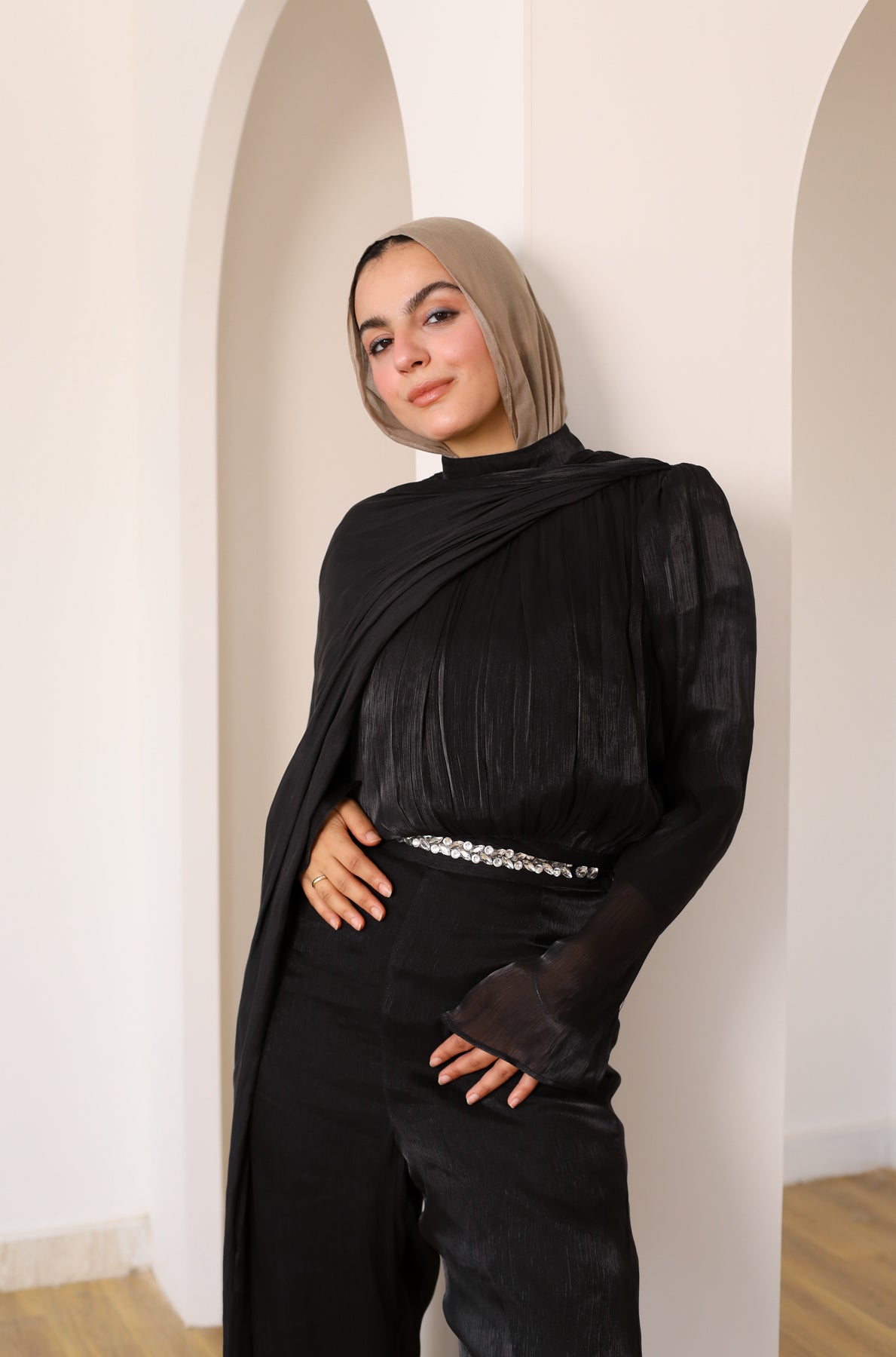 CLASSY NIGHT SET black