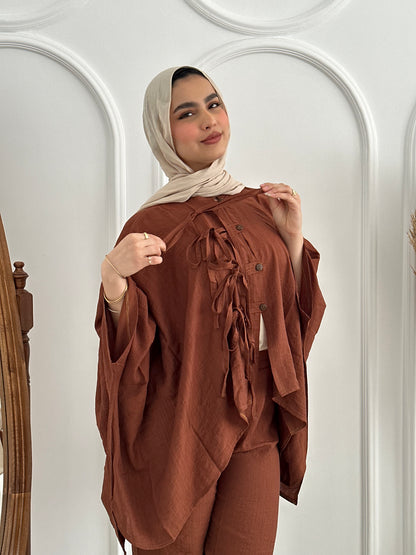 Brown comfy set
