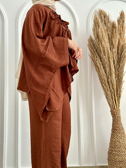 Brown comfy set