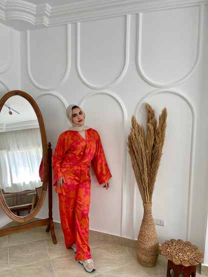 orange summer set
