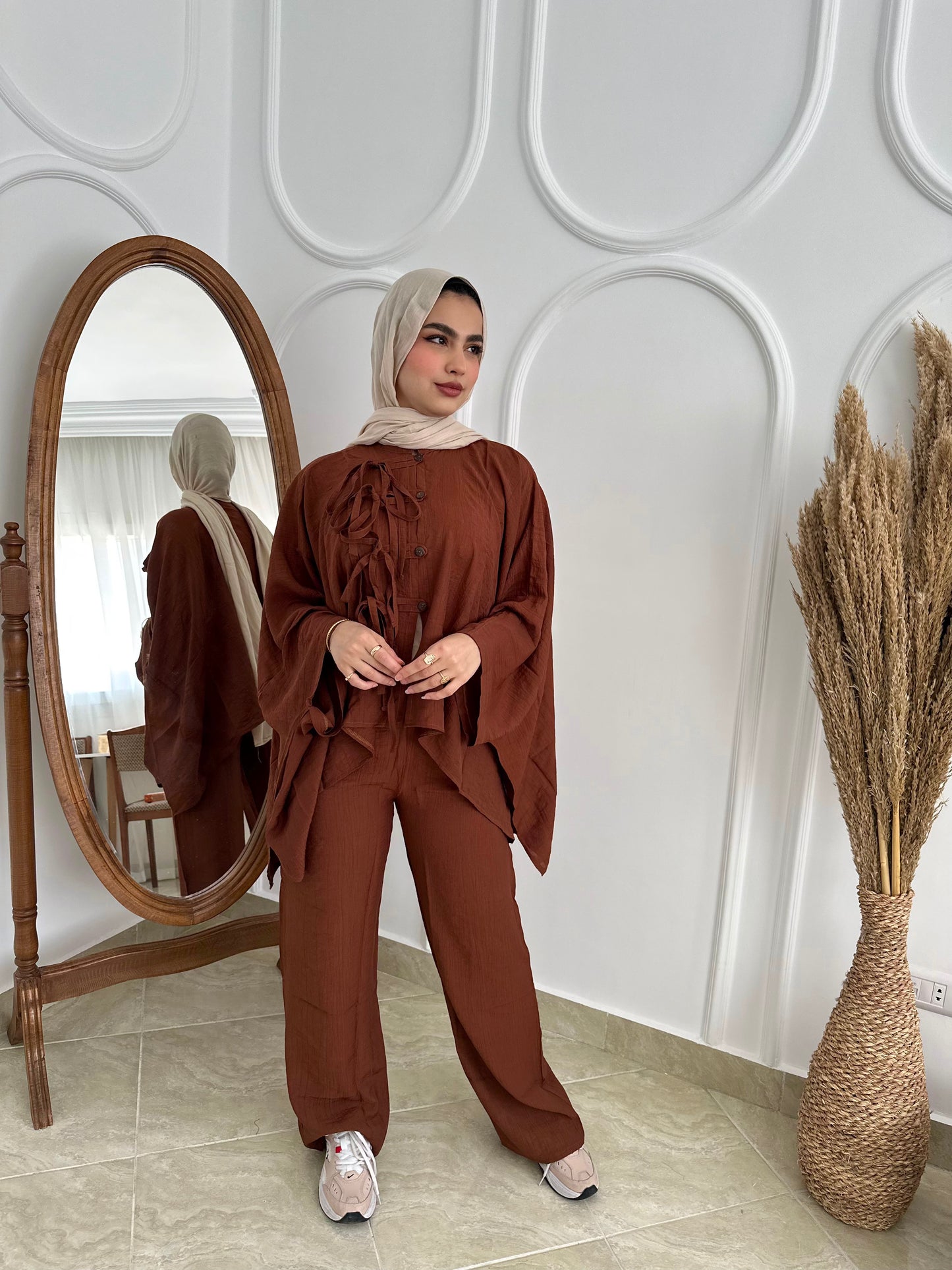 Brown comfy set