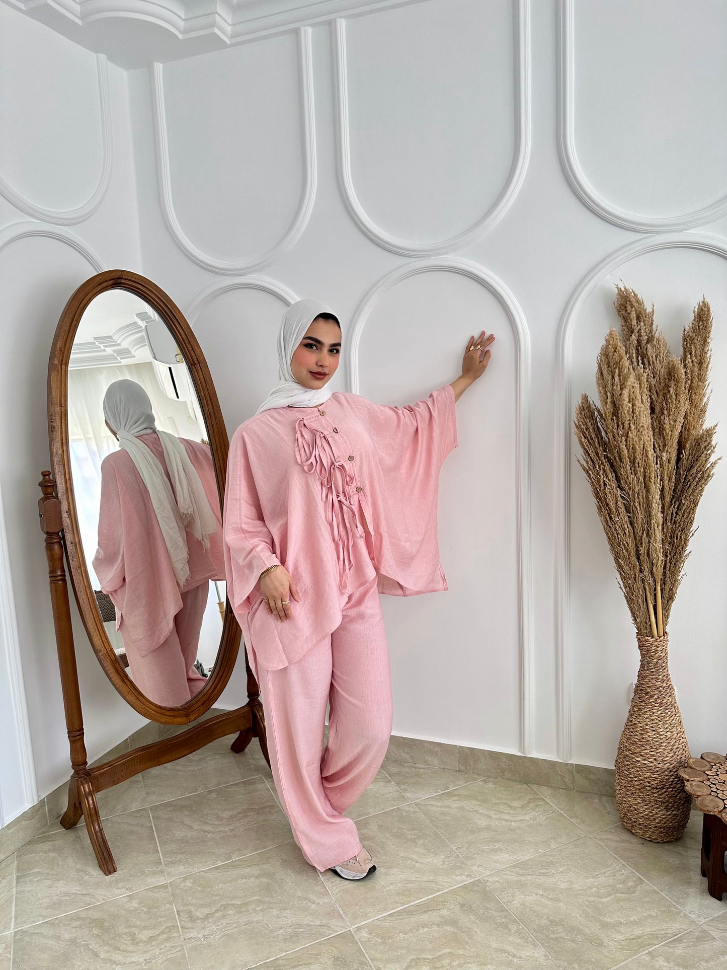 baby pink comfy set