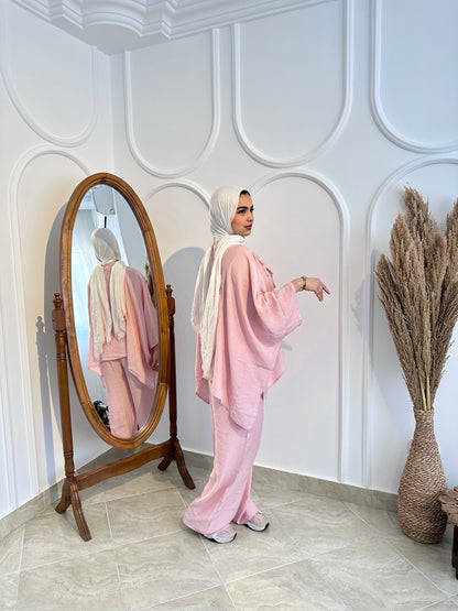 baby pink comfy set
