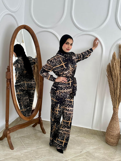 marri satin set