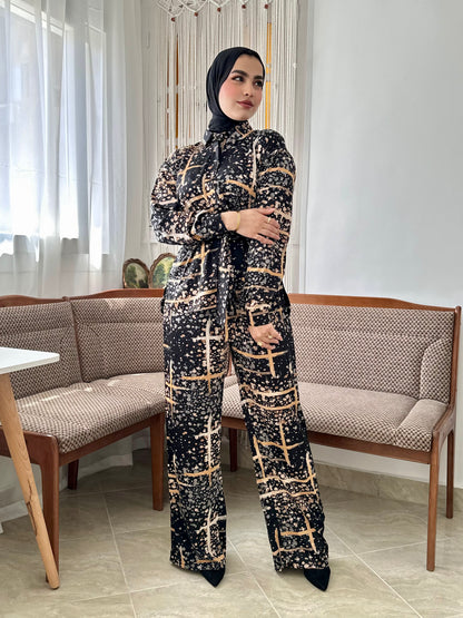 marri satin set