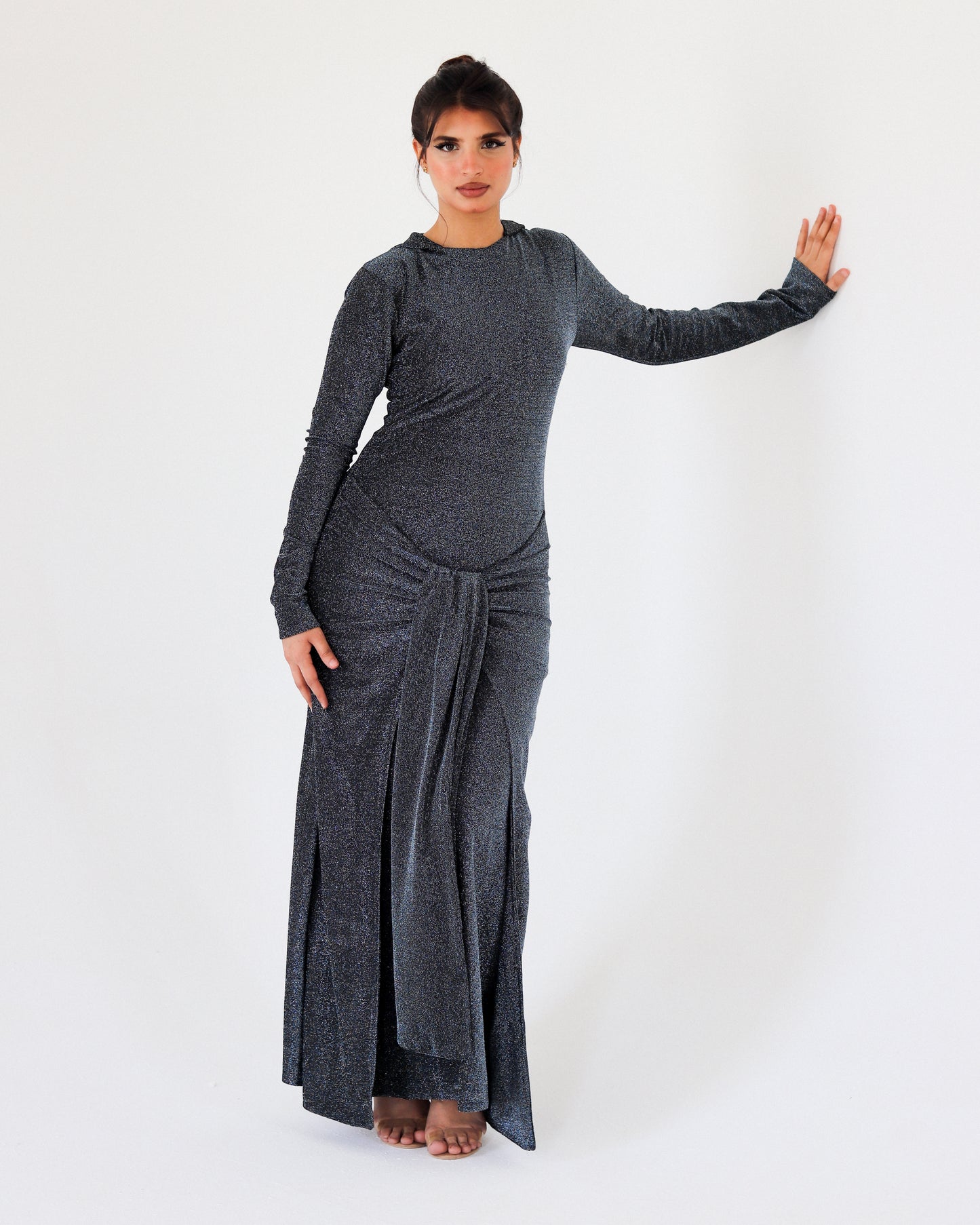 Veloura navy dress