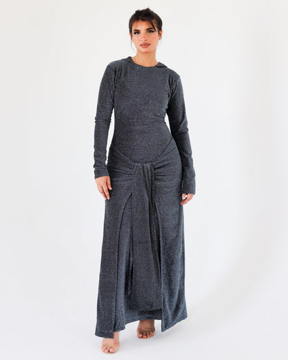 Veloura navy dress