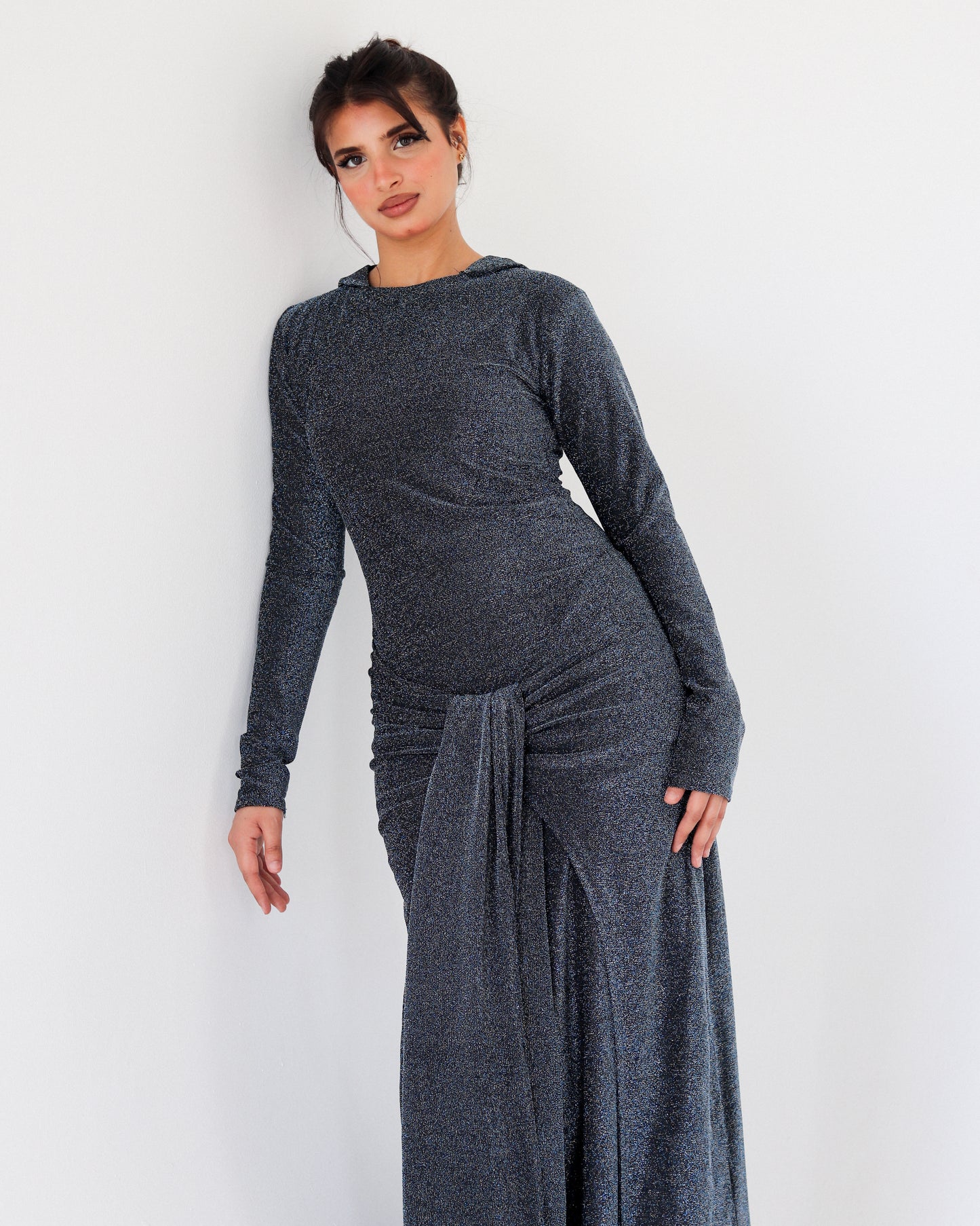 Veloura navy dress