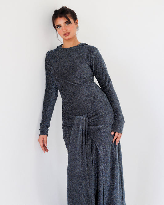 Veloura navy dress