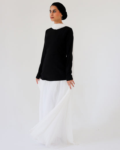 Amara black&white dress
