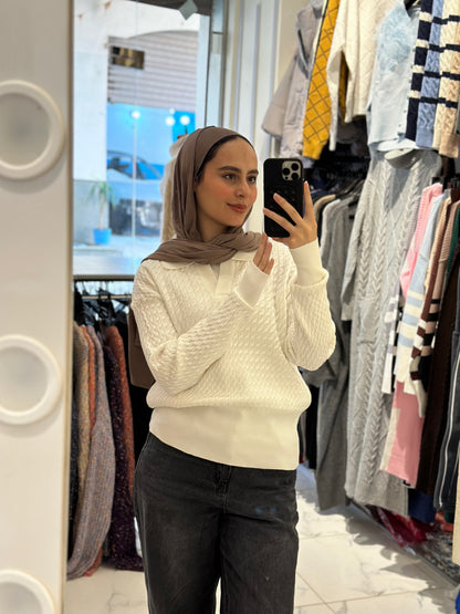 v neck pullover