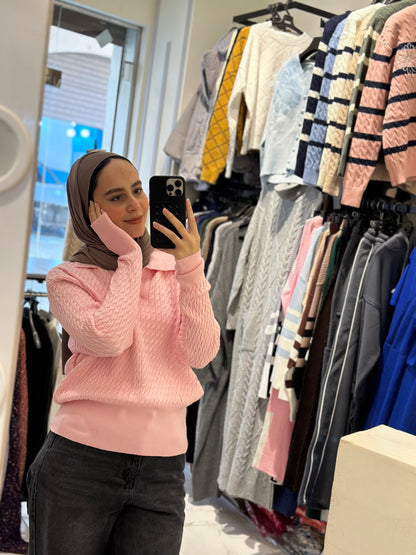 v neck pullover