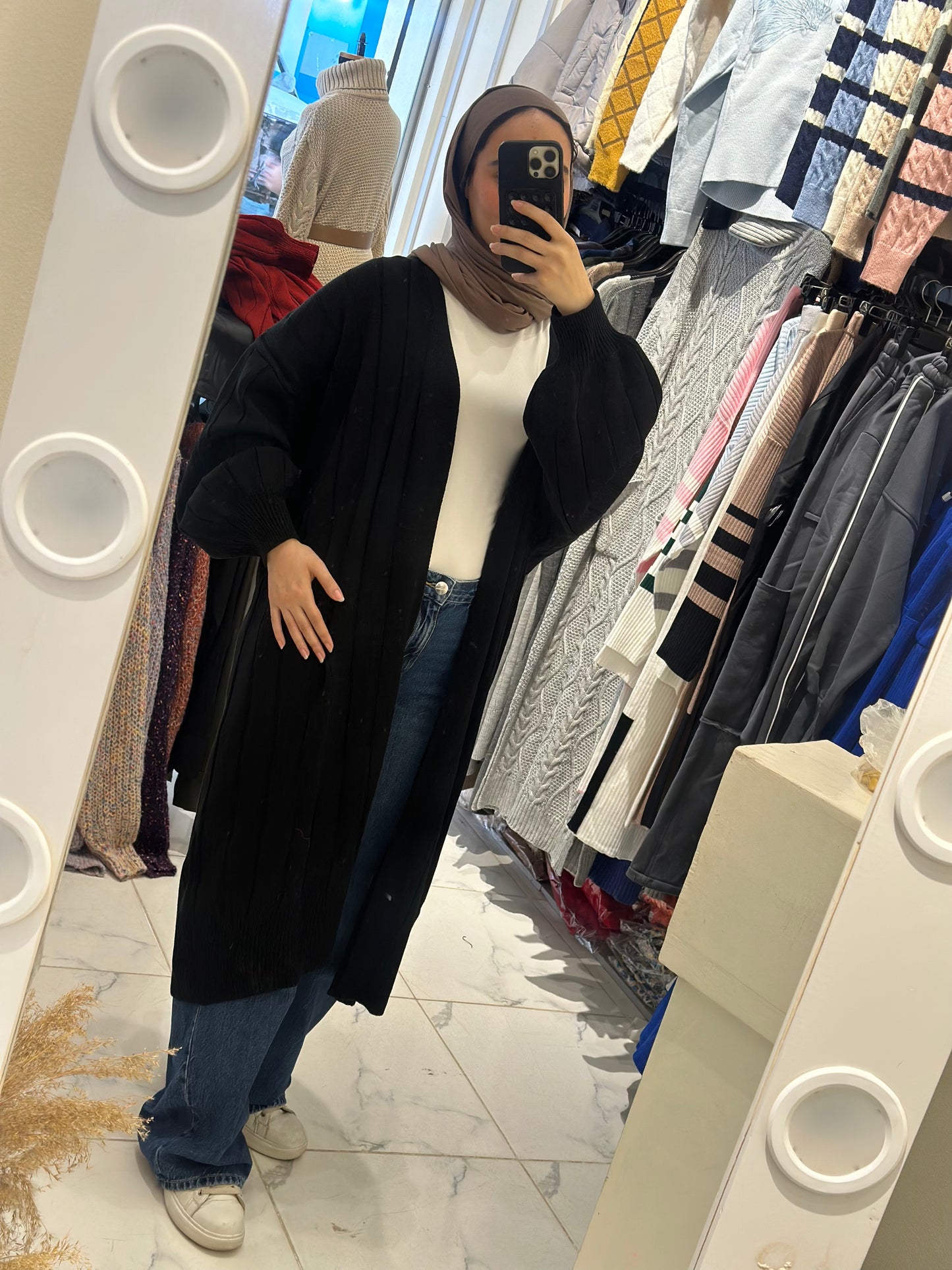 cozy flow cardigan